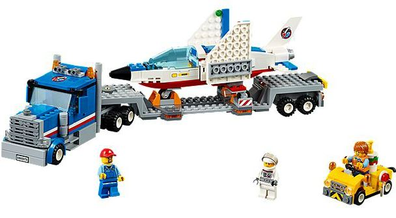 LEGO Set-Training Jet Transporter-Town / City / Space Port-60079-2-Creative Brick Builders